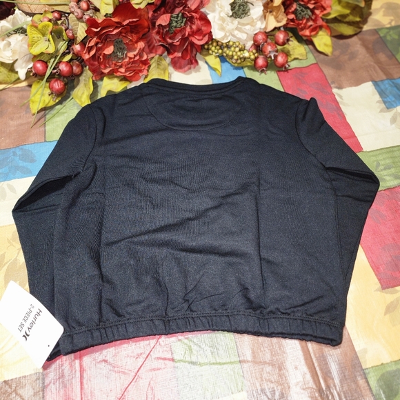 Hurley Girls' Fleece Crew and Jogger Set - Picture 10 of 13